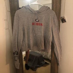 Pink UGA - Georgia sweatshirt